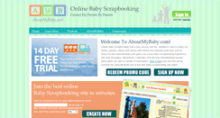 Desktop Screenshot of aboutmybaby.com