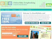 Tablet Screenshot of aboutmybaby.com